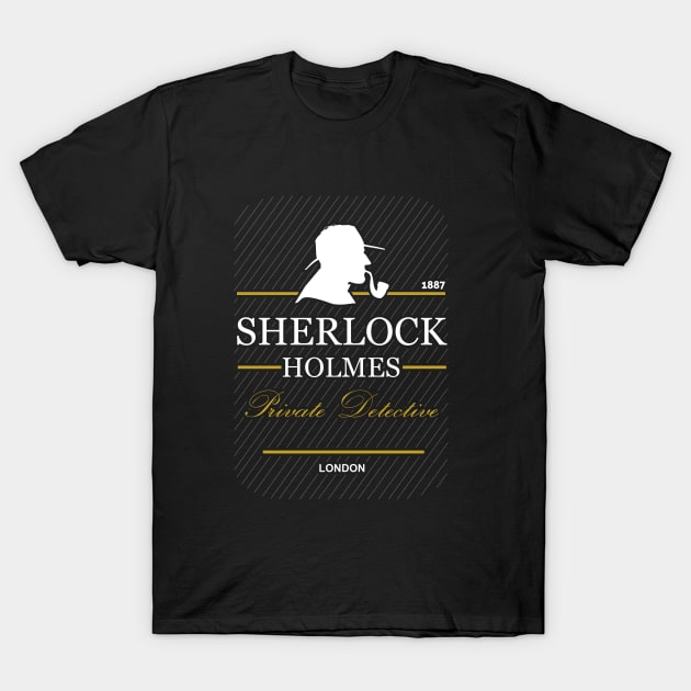 Sherlock Holmes T-Shirt by Yolanda84